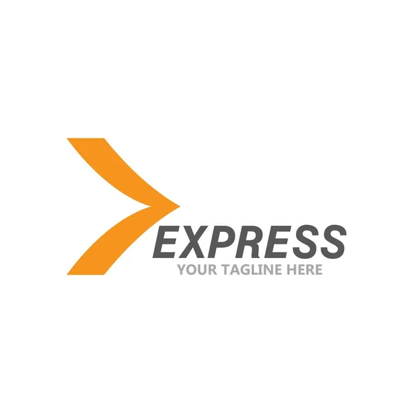 Logotipo expresso — Vetor de Stock