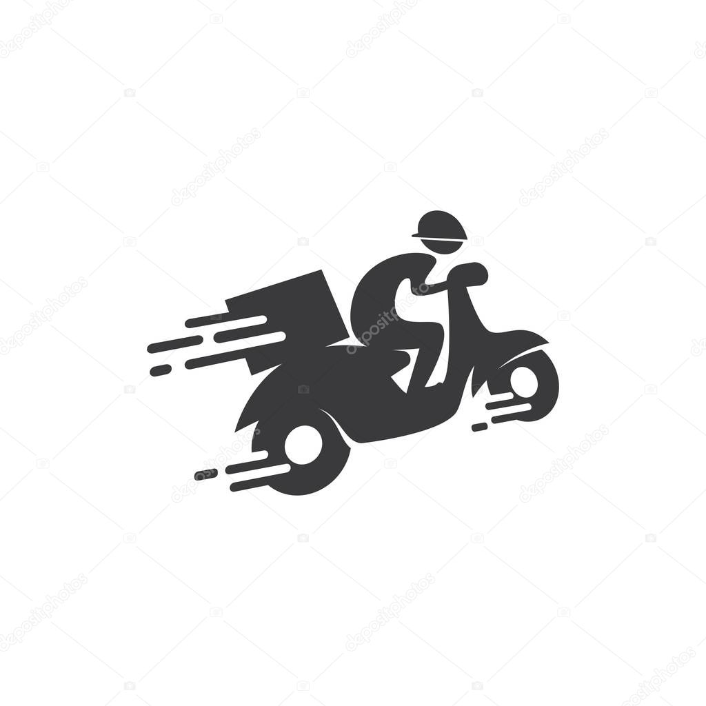 Fast Delivery logo ilustration vector