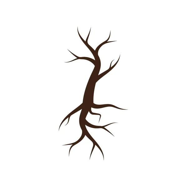 Modèle de logo arbre — Image vectorielle