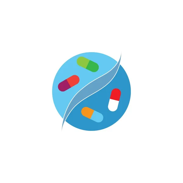 Vecteur de logo pharmacie — Image vectorielle