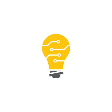 Ampul logosu vektör 