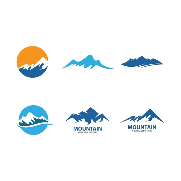 Horské logo — Stockový vektor