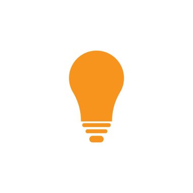 ampul logo vektör ilustration