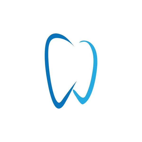 Logo dentale Template Vector — Vettoriale Stock