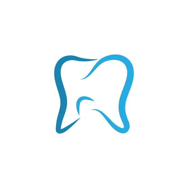 Logo dentale Template Vector — Vettoriale Stock