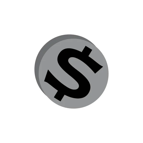 Geld vector pictogram illustratie ontwerp — Stockvector