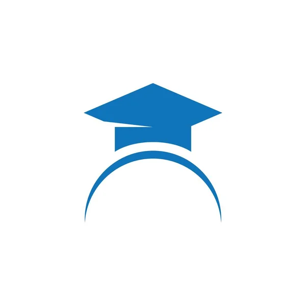 Toga cap Logo Template — Stock Vector