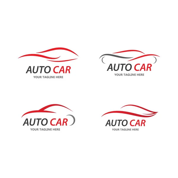 Logo auto auto — Vettoriale Stock