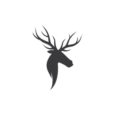 Geyik görselleştirme logo vector 