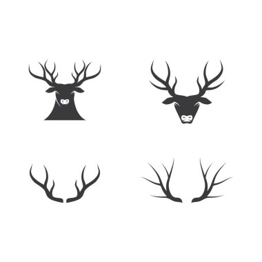 Geyik görselleştirme logo vector 