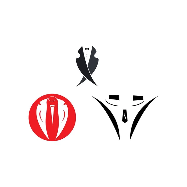 Logotipo del esmoquin vector — Archivo Imágenes Vectoriales