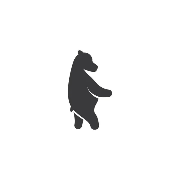 Abbildung zum Bärenlogo — Stockvektor