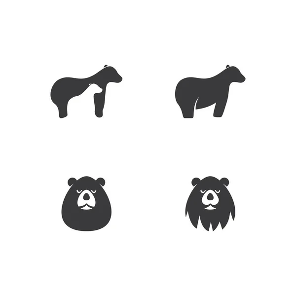 Logo niedźwiedzia — Wektor stockowy