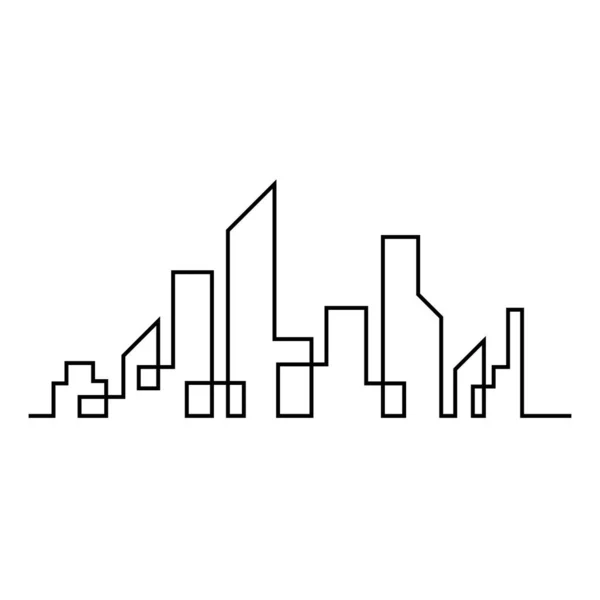 城市天际线 — 图库矢量图片