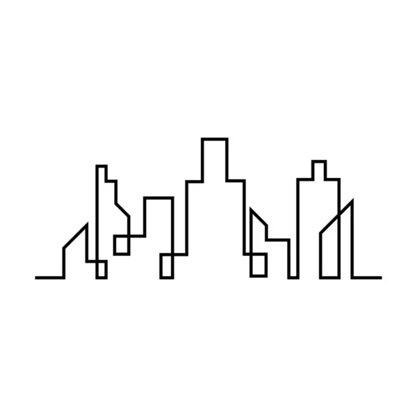 Ciudad Skyline — Vector de stock