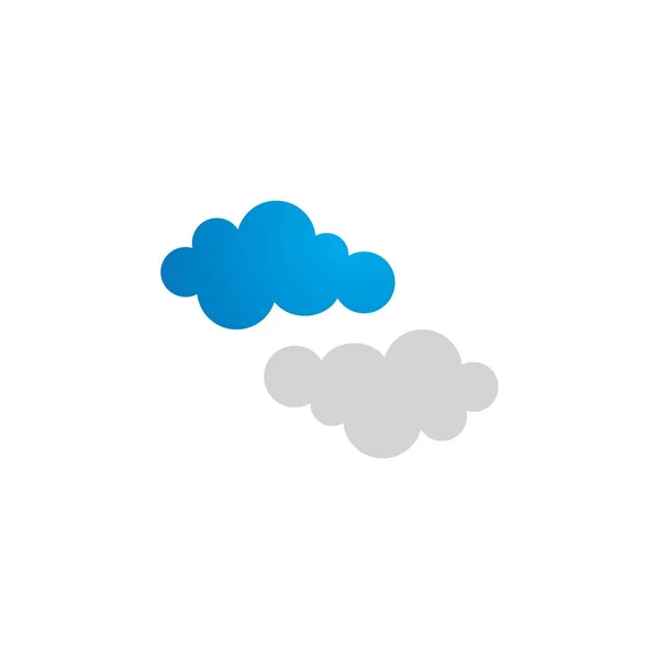 Technologie cloud logo vecteur — Image vectorielle