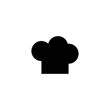 Şapka şefi logo şablonu 