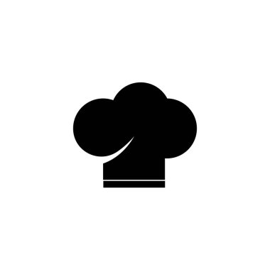 Şapka şefi logo şablonu 