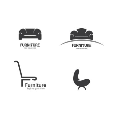 Mobilya simgesi vektör