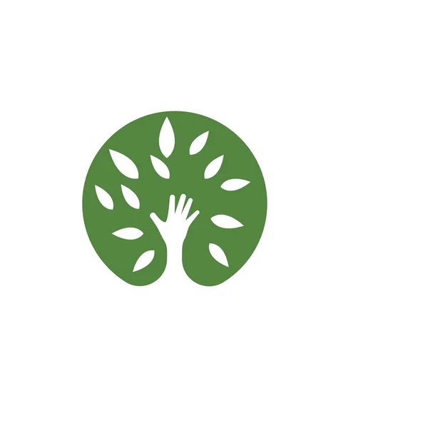 Eko Bakım Logosu — Stok Vektör