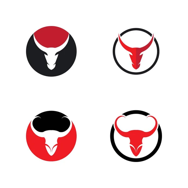 Toro logo vector — Archivo Imágenes Vectoriales