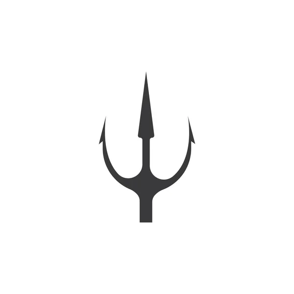 Szablon Trident Logo — Wektor stockowy