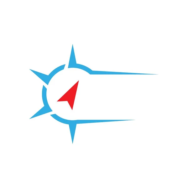 Logo della bussola — Vettoriale Stock