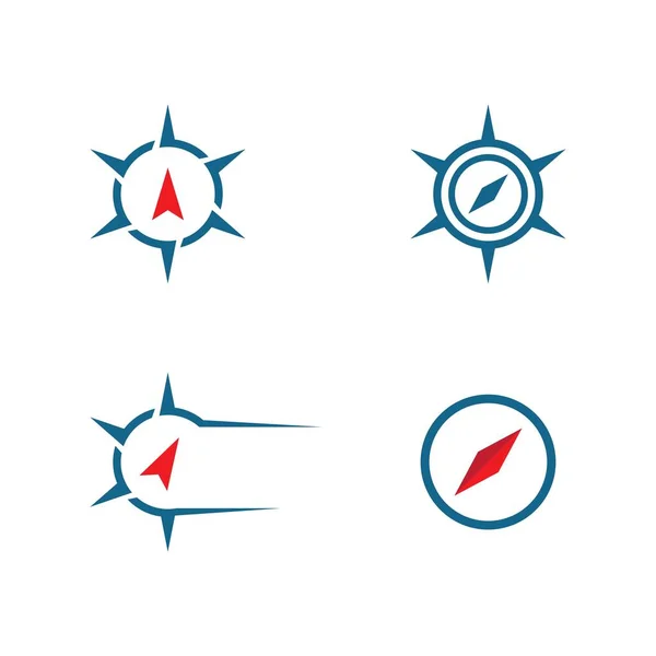 Compass Logo — Stock Vector