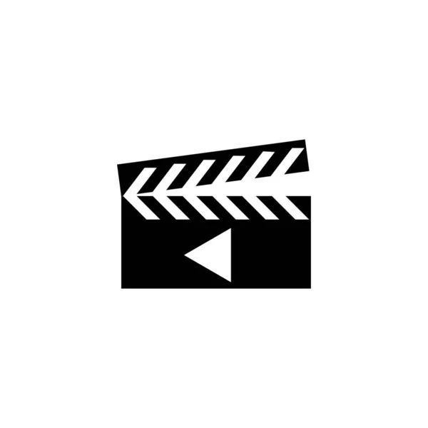 Filmstrip logo sjabloon — Stockvector