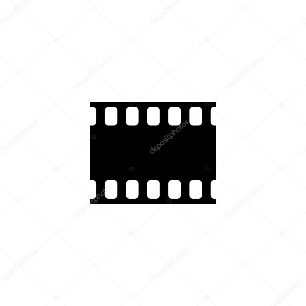 Filmstrip Logo Template vector illustration design