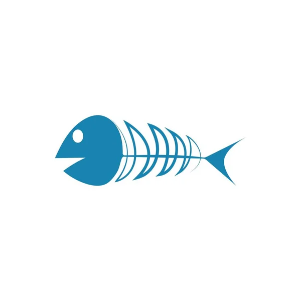 Векторний логотип риби — стоковий вектор