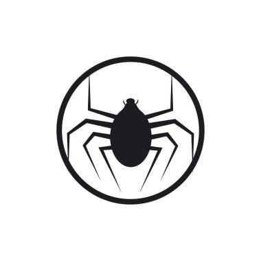 örümcek ilustration logosu 