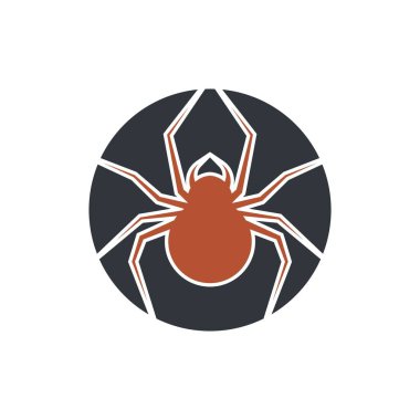 örümcek ilustration logosu 
