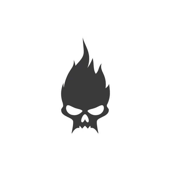 Skull logo — Stock Vector