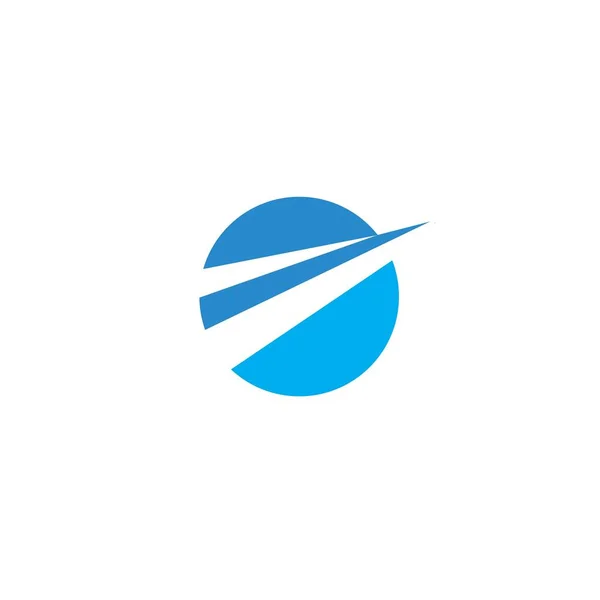 Schnellere Logo-Vorlage — Stockvektor