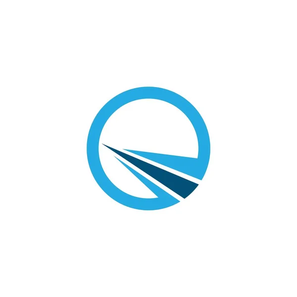 Rychlé logo podniku — Stockový vektor