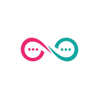 Konuşma balonu simgesi ve Logo