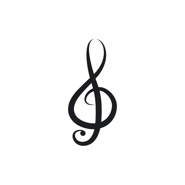 Musik not ikon — Stock vektor