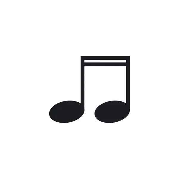 Music note icon — Stock Vector