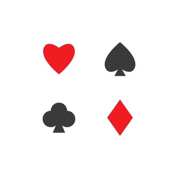 Ícone de cartão de jogar —  Vetores de Stock