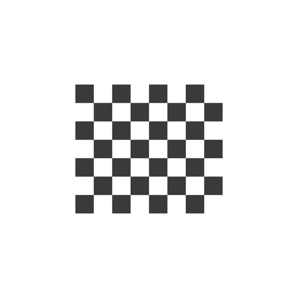 Pictogram schaakbord ilustration — Stockvector