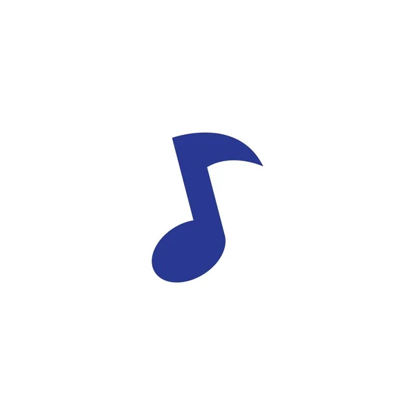 Musik noterar logotyp — Stock vektor