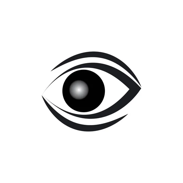 Eye Care Logo Vektor — Stockvektor