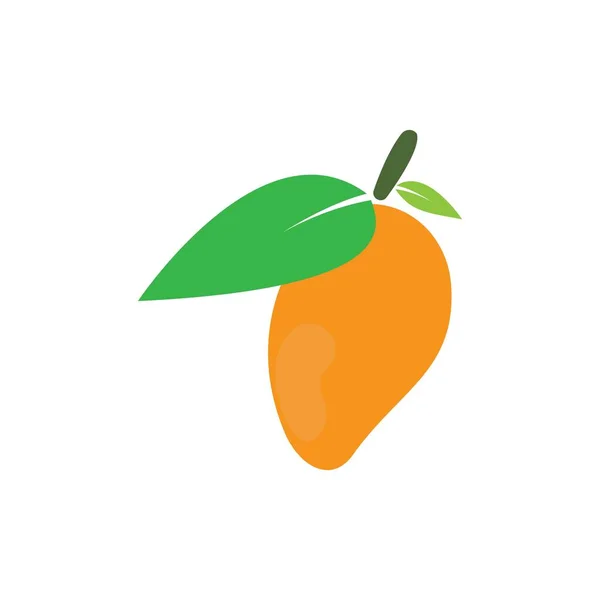 Логотип вектора манго . — стоковый вектор