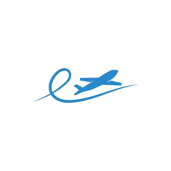 Vektor loga Plane Travel — Stockový vektor