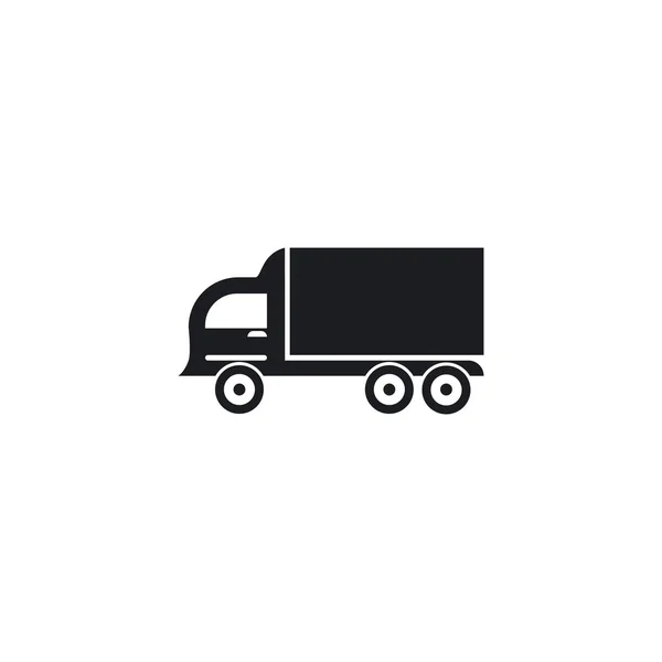 Ikon för leverans lastbil — Stock vektor