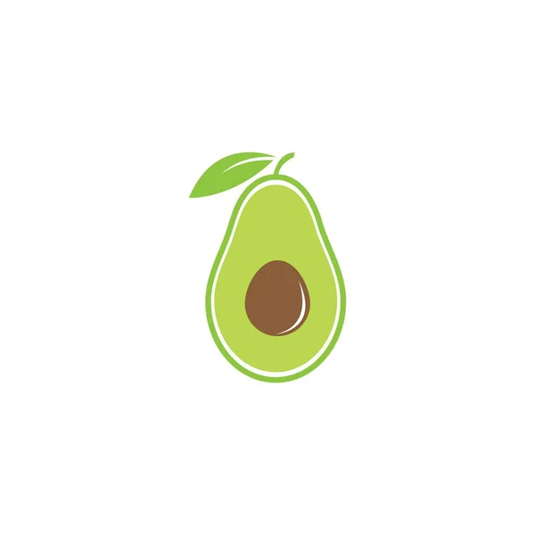 Avocado-Logo — Stockvektor