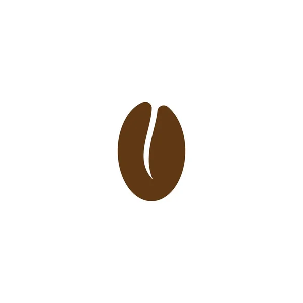 커피 콩 로고 — 스톡 벡터