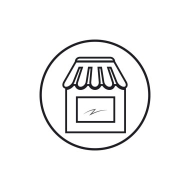 Mağaza simgesi şablonu 