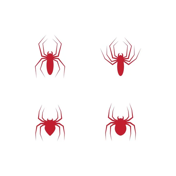 Spider ilustration logo vector — Stockvector